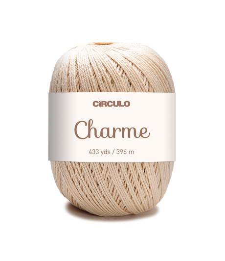Circulo CHARME – Filato 100% cotone mercerizzato brasiliano, 396m / 150g