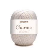 Circulo CHARME – Hilo 100% algodón mercerizado brasileño, 396m / 150g