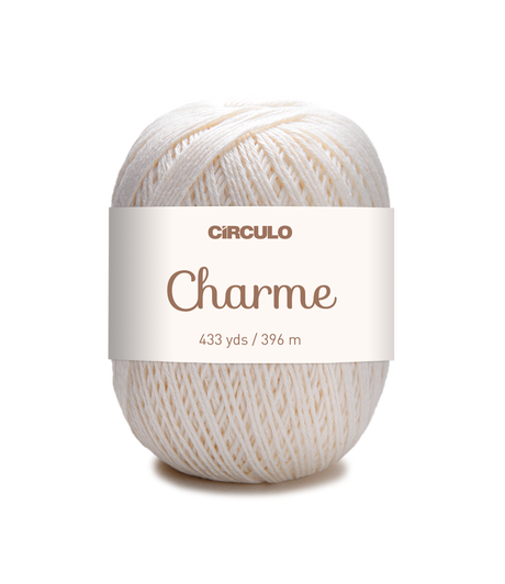 Circulo CHARME – Filato 100% cotone mercerizzato brasiliano, 396m / 150g