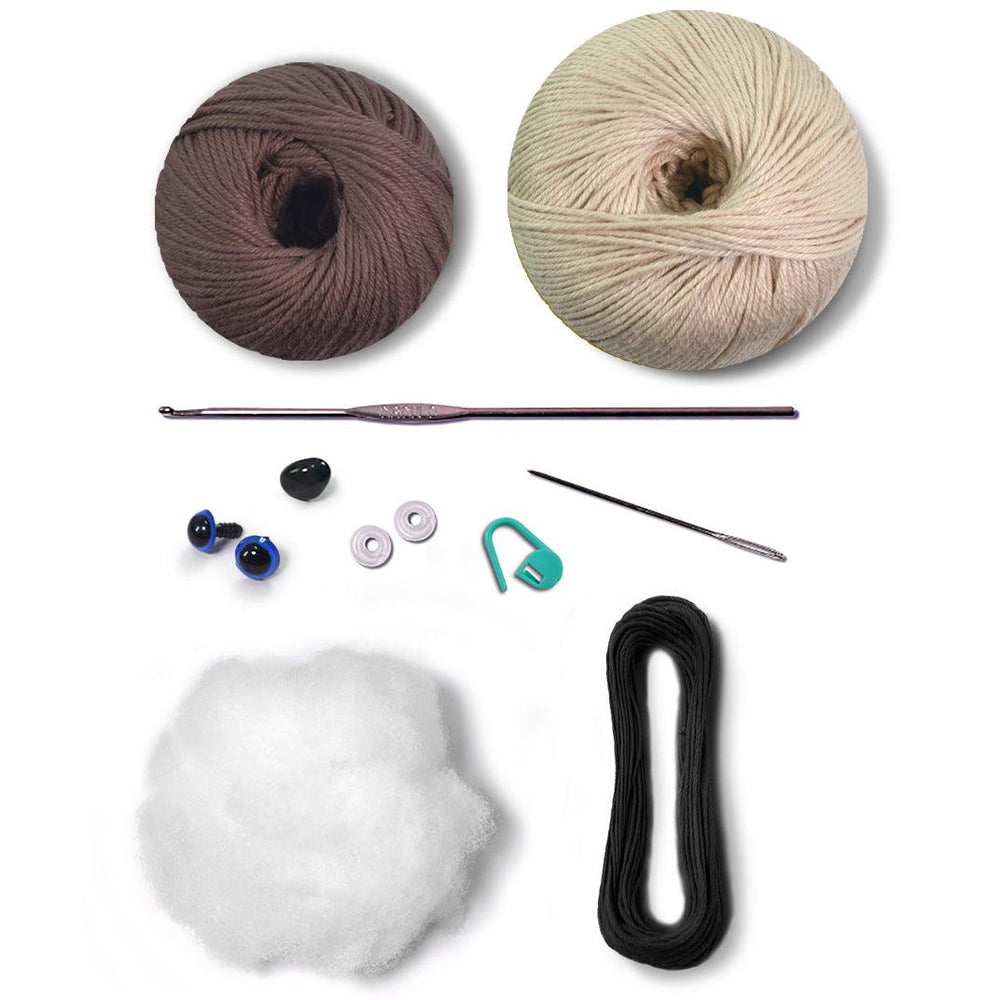 Circulo’s Siamese Cat Kit, perfect for unique amigurumi crafting