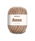 Circulo ANNE - 100% mercerized Cotton Yarn, 500m / 147g - Ball of yarn with 'Circulo Anne' label on a white background