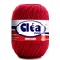 Circulo Clea 100% Cotton Yarn, 1000m/151 gr - Red ball of yarn with Cleá label on a white background