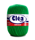 Circulo Clea 100% Cotton Yarn, 1000m/151 gr - Green ball of yarn with Cleá label on a white background