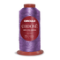 Circulo Cordone 100% Polyamide Crochet Yarn, 450 m / 100 g - Spool of purple thread with 'Circulo' branding on a white background