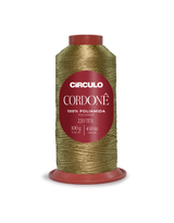 Circulo Cordone 100% Polyamide Crochet Yarn, 450 m / 100 g - Spool of Circulo Cordoné thread on a white background
