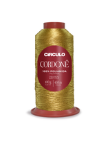 Circulo Cordone 100% Polyamide Crochet Yarn, 450 m / 100 g - Spool of Circulo Cordoné thread on a white background