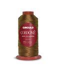 Circulo Cordone 100% Polyamide Crochet Yarn, 450 m / 100 g - Spool of Circulo Cordoné thread with a red label on a white background