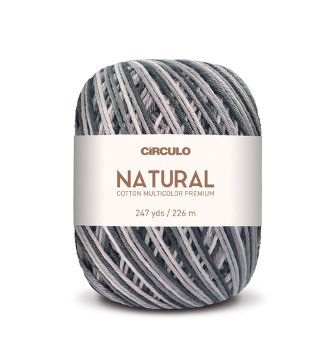 Círculo Barroco Multicolor Premium 4/6 – Hilo de algodón brasileño (226m / 200g)