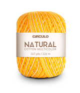 Círculo Natural Cotton Multicolor 4/6 – Baumwollgarn (226 m / 200 g)
