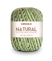 Círculo Natural Cotton Multicolor 4/6 – Filato di cotone (226 m / 200 g)