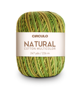 Círculo Natural Cotton Multicolor 4/6 – Baumwollgarn (226 m / 200 g)