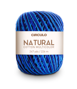 Círculo Natural Cotton Multicolor 4/6 – Baumwollgarn (226 m / 200 g)