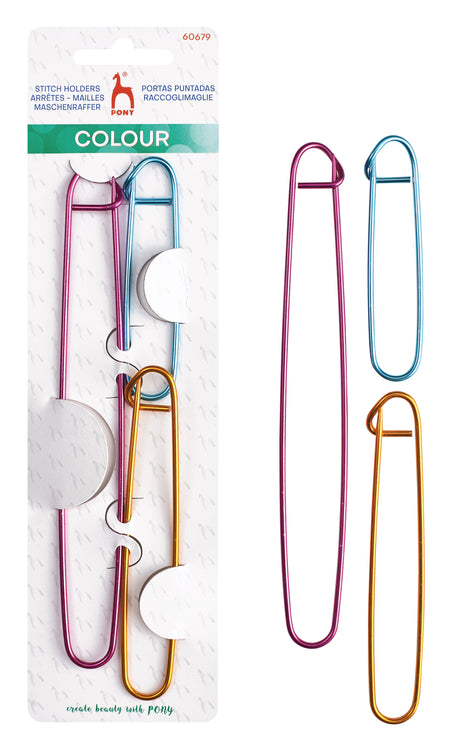 Pony Aluminium Stitch Holder Set – 3 pcs, 3 pcs