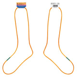 Pony Colour Anodised Aluminium Sock Blockers, 36–37