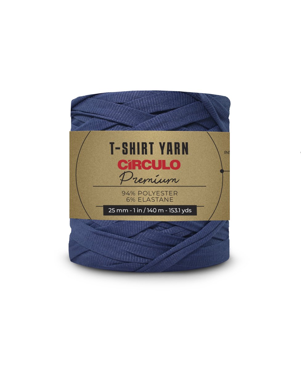 Circulo Premium T-Shirt Yarn 140m/270g | 51 Colors for Crochet