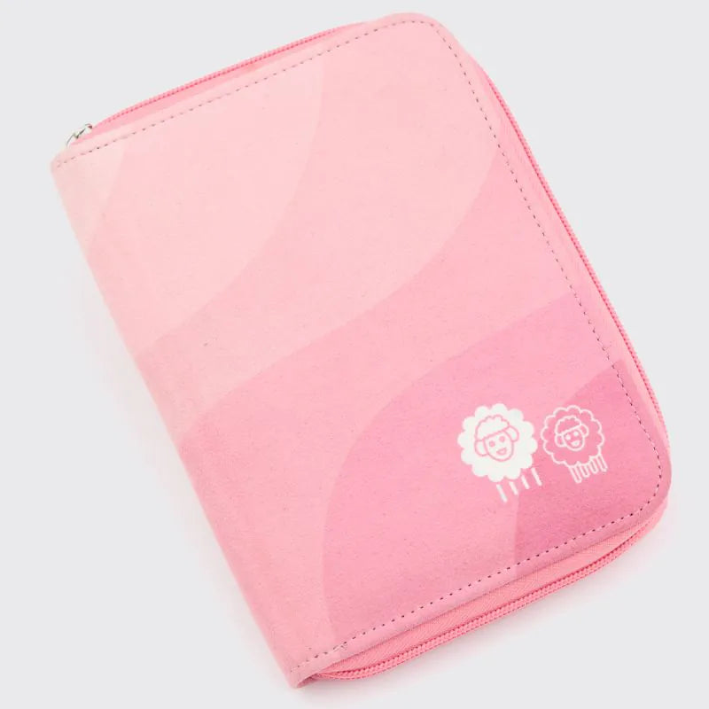 KnitPro Zing Single Ended Crochet Hook Set – Grande (47439) with 12 hooks sizes 2.0-6.0mm, a pink fabric case etui