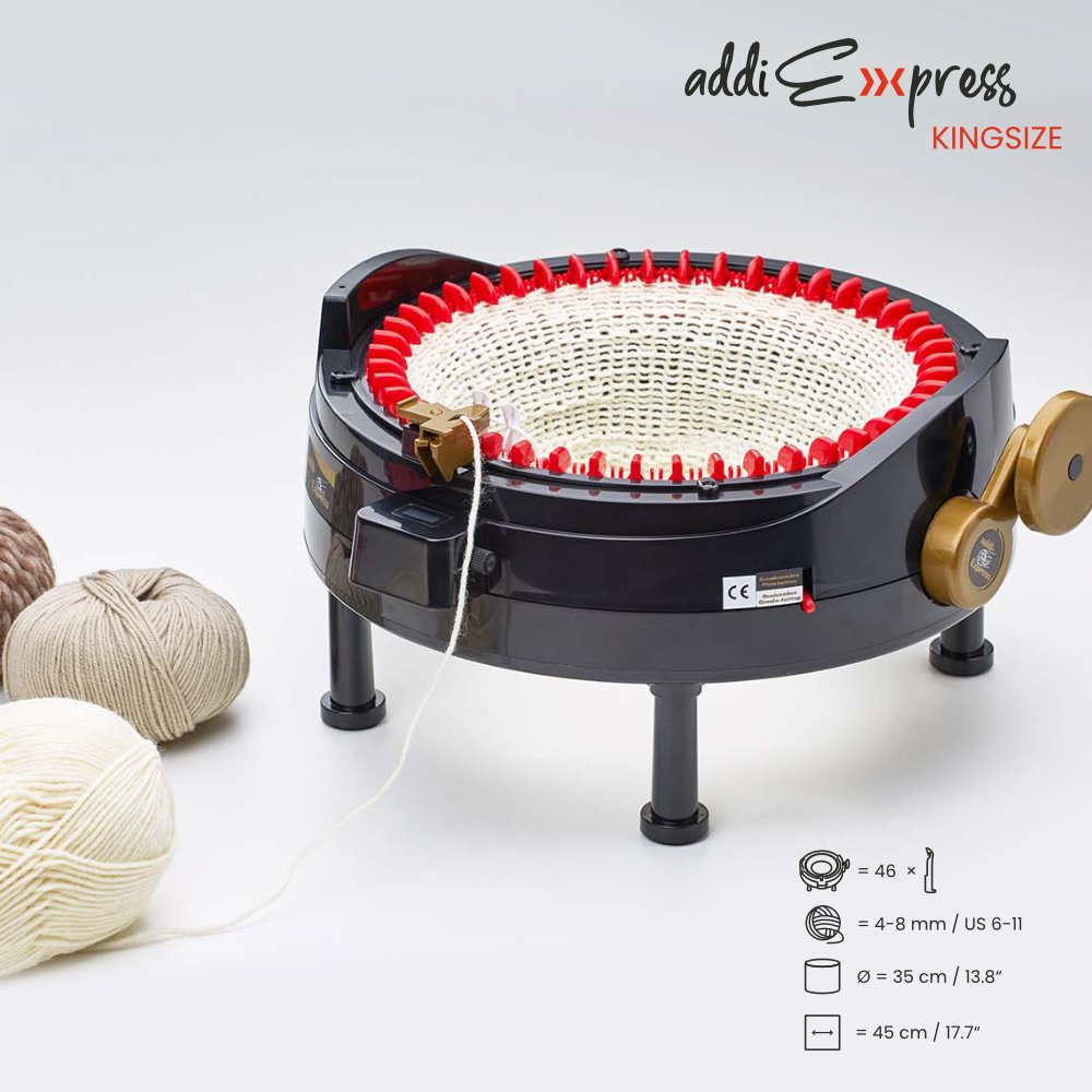 addiExpress King Size - Fast Knitting Machine for Large Projects
