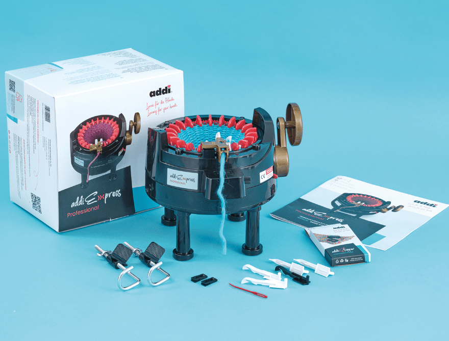 addiExpress Professional Knitting Machine | Fast & Easy Manual