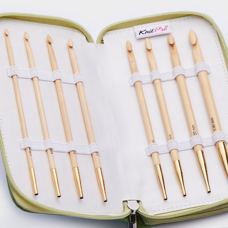 Bamboo Interchangeable Crochet Set by KnitPro.