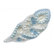Beadwork kit for creating broоch Crystal Art Tenderness