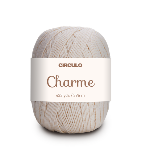 Circulo CHARME – Filato 100% cotone mercerizzato brasiliano, 396m / 150g