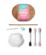 Circulo Amigurumi Kit Plush Teddy Collection - Almond - Leo Hobby