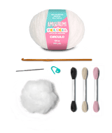 Circulo Amigurumi Kit Plush Teddy Collection - Porcelana - Leo Hobby