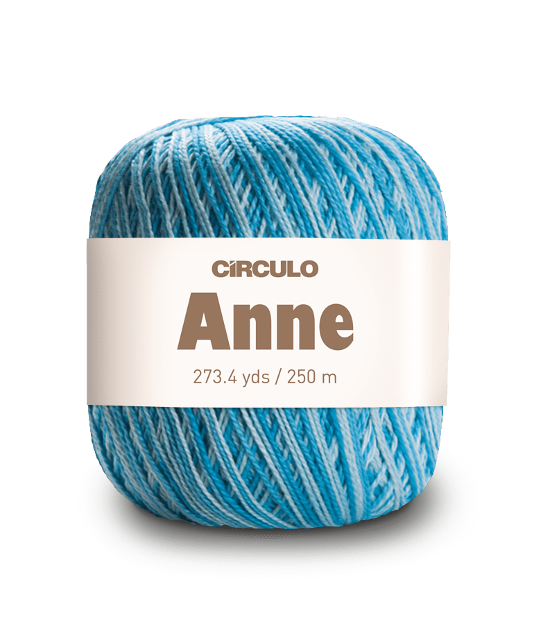 Circulo ANNE 100% mercerized Cotton Yarn – 250m/73g - Leo Hobby