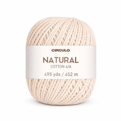 Circulo Barroco / Circulo Natural Cotton Yarn, 400g - Leo Hobby