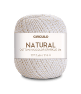 Círculo Barroco Maxcolor Sparkle – Cotton Yarn with Metallic Shine (200g) - Leo Hobby