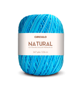 Circulo Barroco Multicolor Premium 4/6, 100% Cotton Yarn for Crochet and Knitting, 226m/200g - Leo Hobby Marketplace