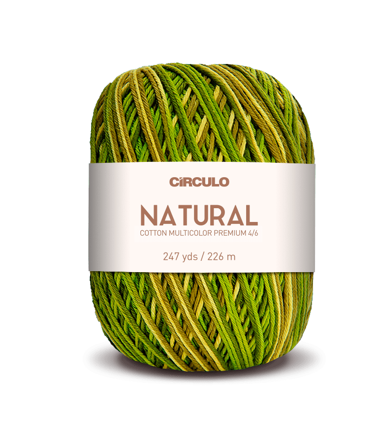 Circulo Barroco Multicolor Premium 100% Cotton Yarn for Crochet 