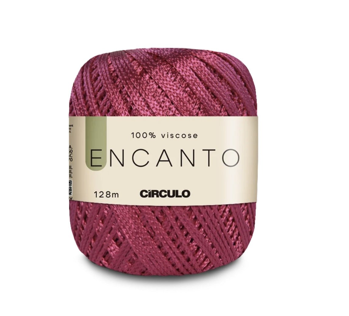 Circulo Encanto 100% Viscose Yarn for Crochet and Knitting, 128m/100g Luxurious Shine & Versatility - Leo Hobby Marketplace