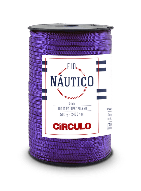 Circulo Fio Nautico 5mm Yarn for Crocheting 208m/500g - Leo Hobby