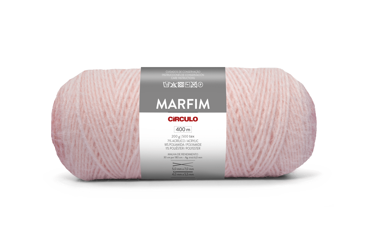 Círculo Marfim - Soft Gradient Yarn with Cashmere Touch (200g) - Leo Hobby
