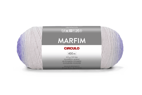 Círculo Marfim - Soft Gradient Yarn with Cashmere Touch (200g) - Leo Hobby