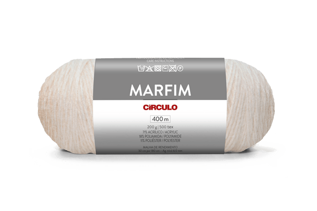 Círculo Marfim - Soft Gradient Yarn with Cashmere Touch (200g) - Leo Hobby