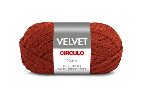 Círculo Velvet – Ultra - Soft Velvety Texture Yarn (100g) - Leo Hobby