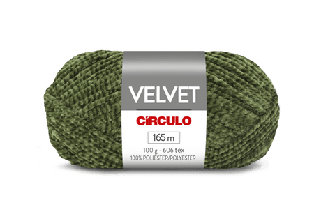 Círculo Velvet – Ultra - Soft Velvety Texture Yarn (100g) - Leo Hobby