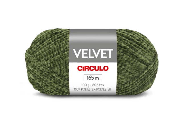 Círculo Velvet – Ultra - Soft Velvety Texture Yarn (100g) - Leo Hobby