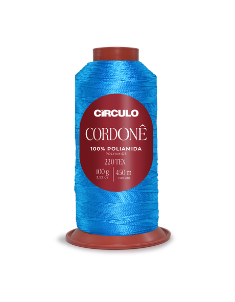 Circulo Cordone 100% Polyamide Crochet Yarn, 450 m / 100 g