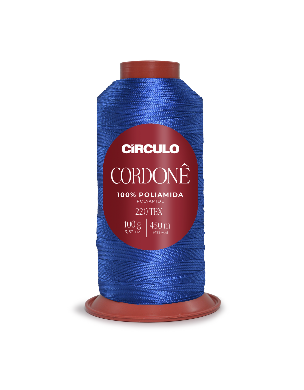 Circulo Cordone 100% Polyamide Crochet Yarn, 450 m / 100 g