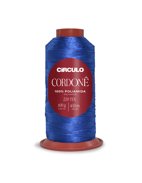 Circulo Cordone 100% Polyamide Crochet Yarn, 450 m / 100 g