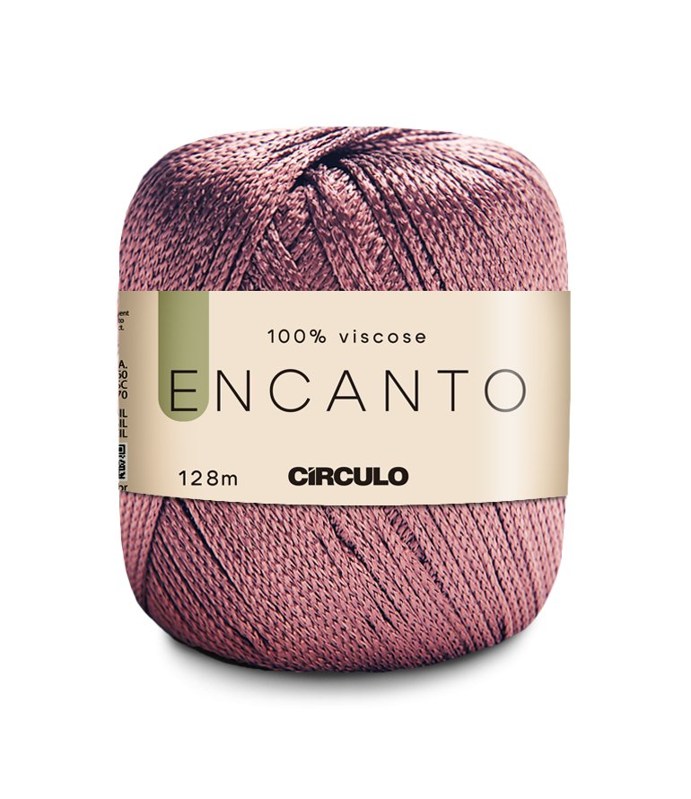 Handcrafted piece with Circulo Encanto Viscose Yarn.