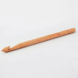 KnitPro Basix Single Ended Crochet Hook 18.00 mm – Beech Wood - Leo Hobby