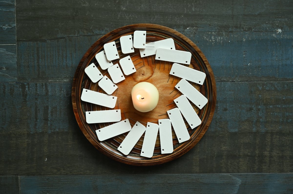 KnitPro Blocking Tools, Monochrome Knit Blockers - Pack of 20 (10877) - Leo Hobby