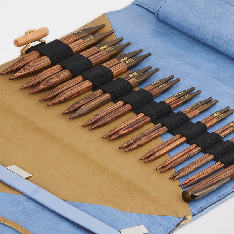 KnitPro Ginger Grande Normal Interchangeable Circular Needles Set (150301) size 3.25 - 12.00 mm - Leo Hobby Marketplace