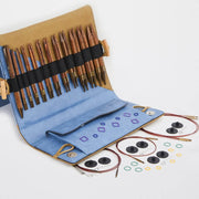 KnitPro Ginger Grande Normal Interchangeable Circular Needles Set (150301) size 3.25 - 12.00 mm - Leo Hobby Marketplace