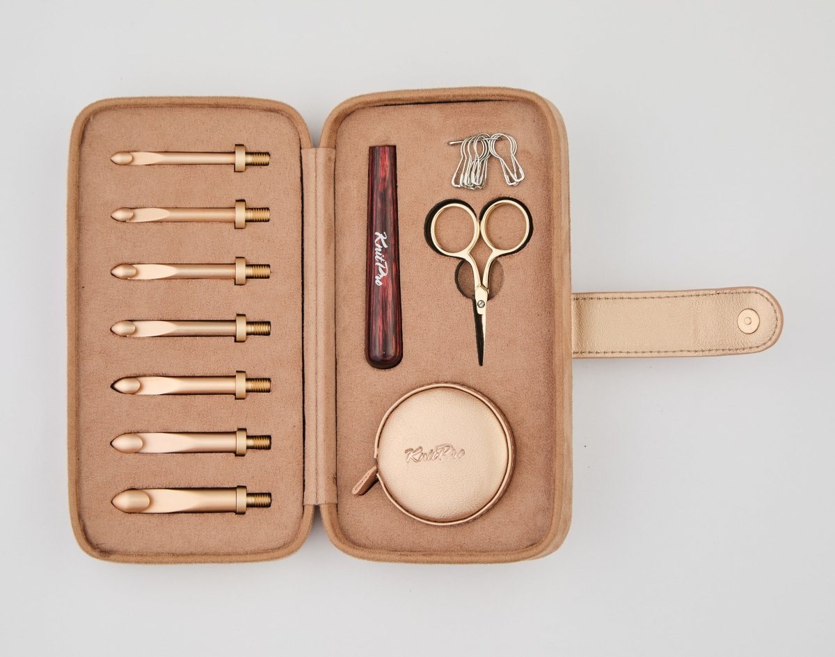 KnitPro Oasis Chunky Interchangeable Crochet Hook Set 5.5–10.0 mm