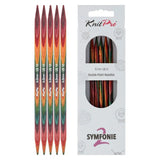 KnitPro Symfonie 2 double pointed knitting needles, 6.00 mm
